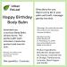 Urban ReLeaf Happy Birthday Body Balm - Fresh Citrus Spice Natural Shea Butter & Essential Oils | Unisex Gift - Deeply Moisturizing & Thoughtful Present - Buy Online on SooperMarket.com