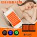 Teksome Silicone Heating Pillows - Waterproof USB Heated Seat Cushion with 3 Adjustable Temperatures for Cold Weather - Shop Internationally! - Buy Online on SooperMarket.com