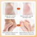 TBeautfave Foot Peel Mask 2 Pack Exfoliating Foot Mask Vitamin C Moisturizing Socks Feet Hard Skin Remover Feet Peeling Socks Whitening and Nourishing Foot Mask Foot Care Extra Long Foot Mask - Buy Online on SooperMarket.com