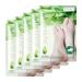 P-Beauty Cosmetic Accessories |Aloe vera footmeaske socks |Peeling for the feet to counteract dry cracked skinFoot peeling for pure skin on the feet (5 pairs) 6 ml (5 -pack)
