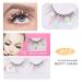 Skynest False Eyelashes - Dramatic Glitter Sequin Lashes for DIY Makeup - Perfect for New Year, Christmas, Halloween, Cosplay Party - 3 Pairs - Buy Online on SooperMarket.com