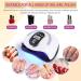 Fahani 168W LED UV Nail Lamp for Gel Polish | Professional Nail Dryer with 36 UV Lights & Infrared Sensing | 4 Timers | Includes 12 Pcs Manicure/Pedicure Set | Portable Nail Art Curing Lamp - Buy Online on SooperMarket.com