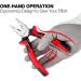 Sharp-tec Combination Pliers 200mm Multifunction Pliers with Wire Cutting/Crimping/Wire Twisting/Pulling and Nails Removing 8-inch Professional Combination Wire Pliers Combination Plier 200MM - Buy Online on SooperMarket.com