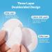 Cotton Rounds for Facial Cleansing & Nail Polish Remover | 100% Pure Hypoallergenic Makeup Pads | Lint-Free & Multi-Layer Design (100 Count - Buy Online on SooperMarket.com