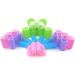Kamay's Hair Rollers (5 Size 30 count acrylic combo Nylon Sticky 30PCS 5 Size Plus Crylic Organiser Set) - Buy Online on SooperMarket.com