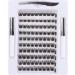 SISILILY Individual Cluster Lashes Kit | Reusable 3D Eyelash Extension | Soft Natural C CC D Curl | With Glue | 90 clusters - DM05 - Buy Online on SooperMarket.com