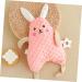 Warmhm Baby Comfort Towel & Plush Toy | Soft Bath Towel for Toddlers & Infants | Newborn Toy & Towel Set - Rosa 30x15 cm - Buy Online on SooperMarket.com