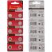 Tianqiu 10PCS Ag5 LR754 393 SR754SW Alkaline Battery - Long-Lasting Power for Your Devices | International Shipping Available - Buy Online on SooperMarket.com