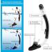Tongtai Mask Fin Snorkel Set - Panoramic View Diving Gear for Adults & Kids - with Travel Bags - Professional Snorkel for Lap Swimming - Black ML/XL (9-13) - Buy Online on SooperMarket.com