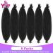24 Inch Pre-Separated Springy Afro Twist Hair 6 Packs - Soft Synthetic Marley Twist Hair for Distressed Butterfly Locs - Ideal for Wrapping and Braiding - Black Women (1B) - Buy Online on SooperMarket.com