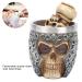 Men's Beard Shaving Set | Stainless Steel Bowl & Skeleton Head Brush | Premium Grooming Essentials for Men - Buy Online on SooperMarket.com