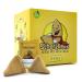 Scherzkeks 10er Box |10 cookies with joke question & answer in the lucky biscuit funny gift idea made in Germany for birthdays JGA family celebrations Christmas New Year's Eve 10 pieces (1 Pack)