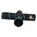 Feline Ruff Premium 4 Way Cat Tunnel. Extra Large 12 Inch Diameter and Extra Long. A Big Collapsible Play Toy. Wide Pet Tunnel Tube for Rabbits, Kittens, Large Cats, and Dogs. Black/Blue