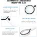 30X Handheld Magnifying Glass with Light - Ideal for Seniors, Reading, Coins, Stamps, Maps, Inspection - Illuminated Magnifier for Macular Degeneration - Buy Online on SooperMarket.com