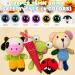 240pcs 16mm Glitter Plastic Safety Eyes for Amigurumi - DIY Christmas Decorations & Crochet Crafting - Buy Online on SooperMarket.com