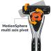Amazon Basics 3-Blade MotionSphere Razor for Men with Dual Lubrication Handle - 21 Piece Set - Buy Online on SooperMarket.com