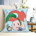 YYHHAOFA Sunflower Seeds and Mushroom Pattern Universal Pillowcase for All Seasons 18"x18" : Soft and Comfortable Suitable for car Sofa - Buy Online on SooperMarket.com
