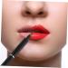 PLAFOPE Portable Lip Brush Lipstick Makeup Brush for Women Lip Balm Applicator Lip Gloss Brush Lip Brush for Women Lip Brush Wand Lip Gloss Applicator Lip Makeup Tools Aluminum 13.40X0.90X0.90CM Black - Buy Online on SooperMarket.com