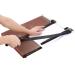 A2-B7 Paper Trimmer Paper Cutter Heavy Duty Trimmer Gridded Paper Photo Guillotine Craft Machine 18 inch Cut Length 12 Sheets Capacity for Office Home Use Red
