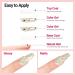Gold & Silver Glitter Gel Nail Polish Set - UV Soak Off, Salon Quality DIY Manicure Kit - Buy Online on SooperMarket.com