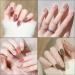 3 Sheets Clear Nail Adhesive Tabs Nail Double-side Adhesive Tape Ovals Press On Nail Glues Tabs Nail Glues Tabs 3 Sheets Nail Glues Stickers Double-side Adhesive Tape Nail Adhesive Sticker - Buy Online on SooperMarket.com