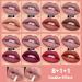 Skynest 8Pcs Matte Lipstick and Lip Liner Pens + 2Pcs Lip Oil Set - Waterproof, High Pigmented Lip Gloss Makeup Gift Set - Buy Online on SooperMarket.com