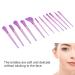 12 Piece Makeup Brush Set | Soft Dense Hair Brushes for Foundation Powder & Eyeshadow | International Shipping Available - Buy Online on SooperMarket.com