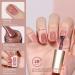 GAOY 15 Pcs Jelly Gel Nail Polish Kit - Sheer Nude Pink Nail Art Set with Glossy & Matte Top Coat for DIY Manicure & Pedicure - Buy Online on SooperMarket.com