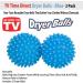 TV Time Direct Reusable Laundry Dryer Balls - Fabric Softener Blue - 2 Pack | Eco-Friendly Clothes Dryer Solution - Buy Online on SooperMarket.com