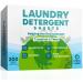 100 Eco-Friendly Laundry Detergent Sheets - Plant-Based Free and Clear Strips for HE Machine - Travel/Home Clothes Washing - Fresh Linen Scent - Buy Online on SooperMarket.com