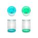 melii Double-Walled Bear Drinking Cup for Toddlers Kids and Children (Blue + Mint 2 Pack)