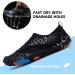 Kids Water Shoes | Lightweight Comfort Sole | Slip-on Aqua Shoes | 5 Toe Socks | Black - Buy Online on SooperMarket.com