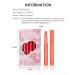 6Pcs HANDAIYAN Rotating Matte Lip Crayon Set B with Built-In Sharpener - Buy Online on SooperMarket.com