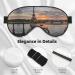 Eiffel Tower Bike Sleep Mask - Adjustable Breathable Eye Mask for Ultimate Comfort - Fashionable Travel Accessory - Buy Online on SooperMarket.com