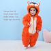 COOKY.D Baby Animal Hooded Winter Romper | 24-30 Months Fox Snowsuit Coat - Buy Online on SooperMarket.com