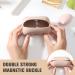 FERYES Large Silicone Makeup Sponge Holder - Portable Double Sided Beauty Blender Case in Khaki - Buy Online on SooperMarket.com