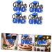 IMIKEYA 4pcs Graduation Row Graduation Cake Topper Red 2023 Graduation Party Supplies Grad Picks Mini Cake Decor Graduation Cake Insert Appetizer Dessert Picks Wrapping Paper Delicate Blue 17X13.5CM - Buy Online on SooperMarket.com