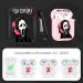 HooYiiok Scream Ghost Airpods Case 2nd Gen- Funny Horror Cover with Keychain (Black) - Buy Online on SooperMarket.com