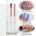 Buy Acrylic Nail Brush Size 10 - 100% Real Kolinsky Nail Art Brush for Professional & DIY Use | Perfect for Acrylic Powder Application - Buy Online on SooperMarket.com