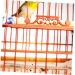 Housoutil 2pcs Set Cage Birds and Wooden Accessory Supplies Shovel Steel Long Parrot for Cleaning Brush Pet 7x9cm Assorted Color - Buy Online on SooperMarket.com