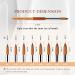 Premium #20 Sable Kolinsky Acrylic Nail Brush - Perfect for Nail Art & Manicure Tools | Zobelhaar Wooden Nail Polish Brush - Buy Online on SooperMarket.com