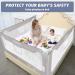 Toddler Bed Rail Guard - Grey 74.8inch for Queen, King, Twin, Full Size Beds - Extra Length 54-78.7 - Kids' Bed Rails & Rail Guards - Buy Online on SooperMarket.com