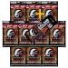 INDIANA BEEF JERKY dried meat high protein no added sugar + salami snack 18g (10 x 90g Jerky Beef Original)