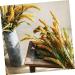 Ciieeo 3pcs Simulated Ears of Corn Artificial Wheat Ears Stalks Thanksgiving Decorations Wheat Home D cor Fall Decor Artificial Plants Simulation Wheat Ears Household Fake Grass Iron Greenx3pcs 12X75CMx3pcs - Buy Online on SooperMarket.com