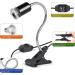 Tortoise Heat Lamp 50W UVA UVB Basking Lamp with 360 Rotatable Clip & Power Adapter 30cm Rotatable Gooseneck with 3 x 50W Heat Bulb Heating Light for Reptiles Lizard Turtle Snak Aquarium - Buy Online on SooperMarket.com
