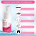 Eyelash Shampoo Cleanser Set Lash Extension Clean Mousse Mini USB Fan Dryer Wash Bottle Mascara Brush Cleansing Brushes Makeup Remover Pad Disposable Microbrushes Women Beginner Home Salon Use - Buy Online on SooperMarket.com