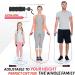Limm Adjustable Jump Rope for Workout - Tangle-Free with Comfortable Foam Handles - Ideal for Slimming Cardio & Endurance Training - Red - Buy Online on SooperMarket.com