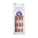 KISS imPRESS No Glue Mani Press-On Nails Design 'As It Was' Neutral/green Medium Size Almond Shape Includes 30 Nails Prep Pad Instructions Sheet 1 Manicure Stick 1 Mini File