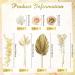 28 Pcs Vintage Boho Rose Cake Topper Kit - Dried Faux Flower Decor for Bohemian Wedding, Bridal, Baby Shower, Birthday Party Supplies - Buy Online on SooperMarket.com