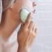 Foamy Solid Facial Cleanser for Dry Skin - Aloe Vera & Almond Milk 100% Vegan Plastic-Free 60g - Buy Online on SooperMarket.com
